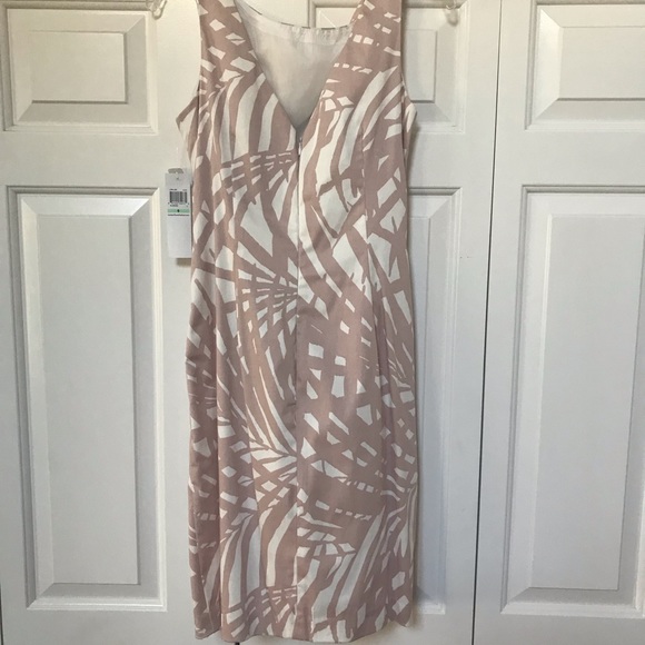 Brand new Mauve and white cocktail dress - Picture 2 of 3